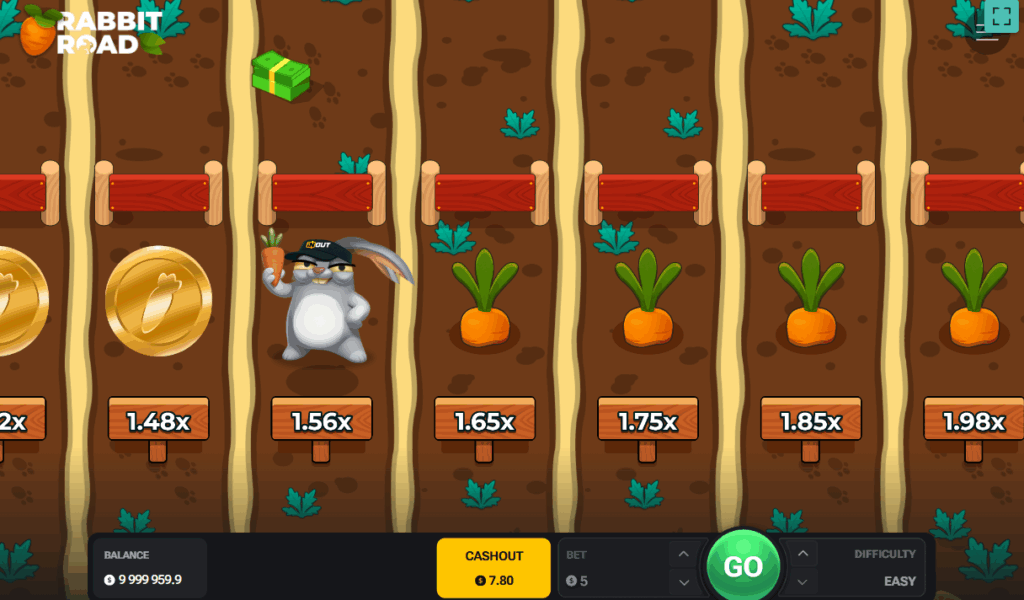 Play Rabbit Road on PC with Emulator